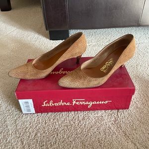 Salvatore Ferragamo 2 inch heels